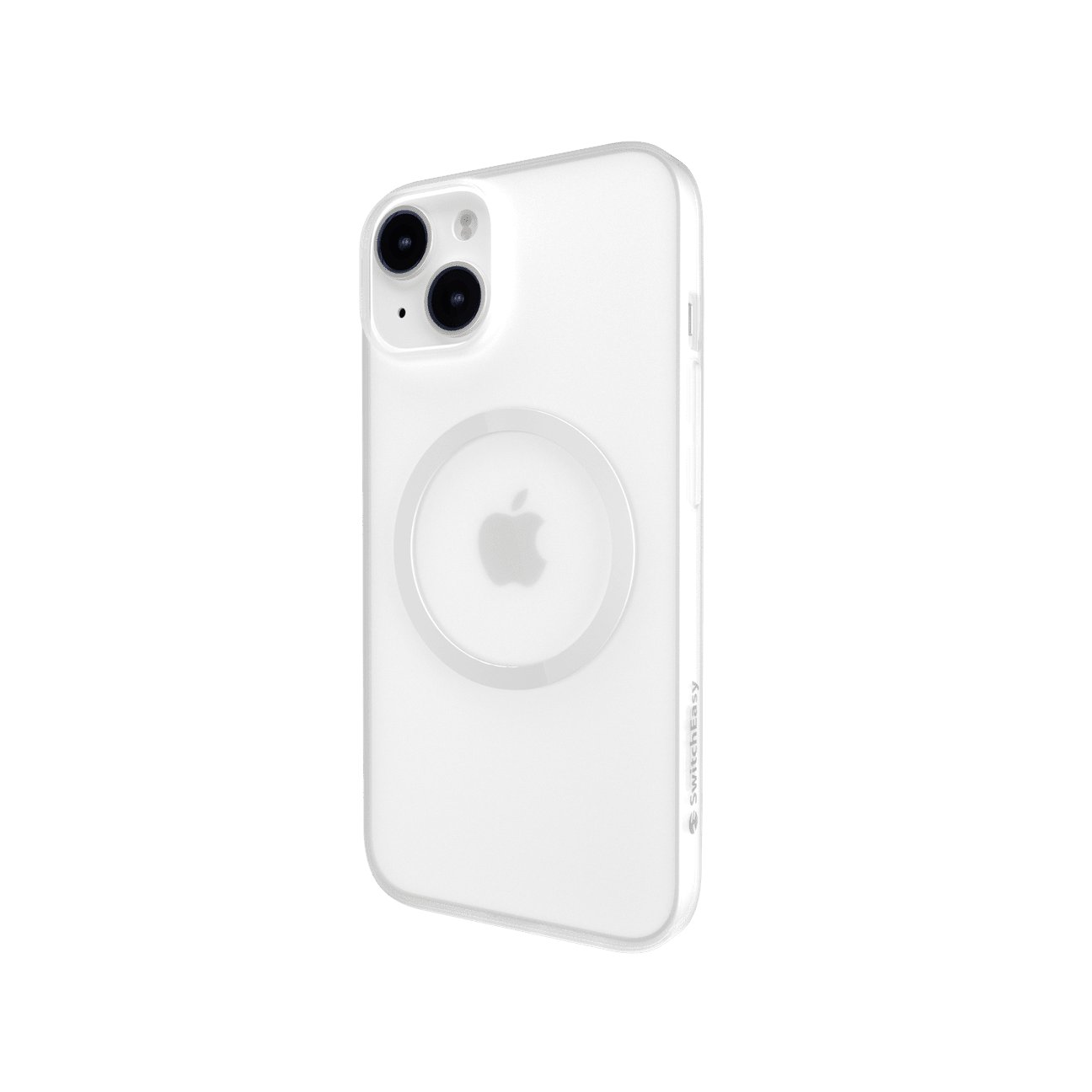 Estuche Transparente SwitchEasy Slim Gravity M Ultra Magnetic 2022 Apple iPhone 14 Plus Color Blanco / Transparente — foto 2