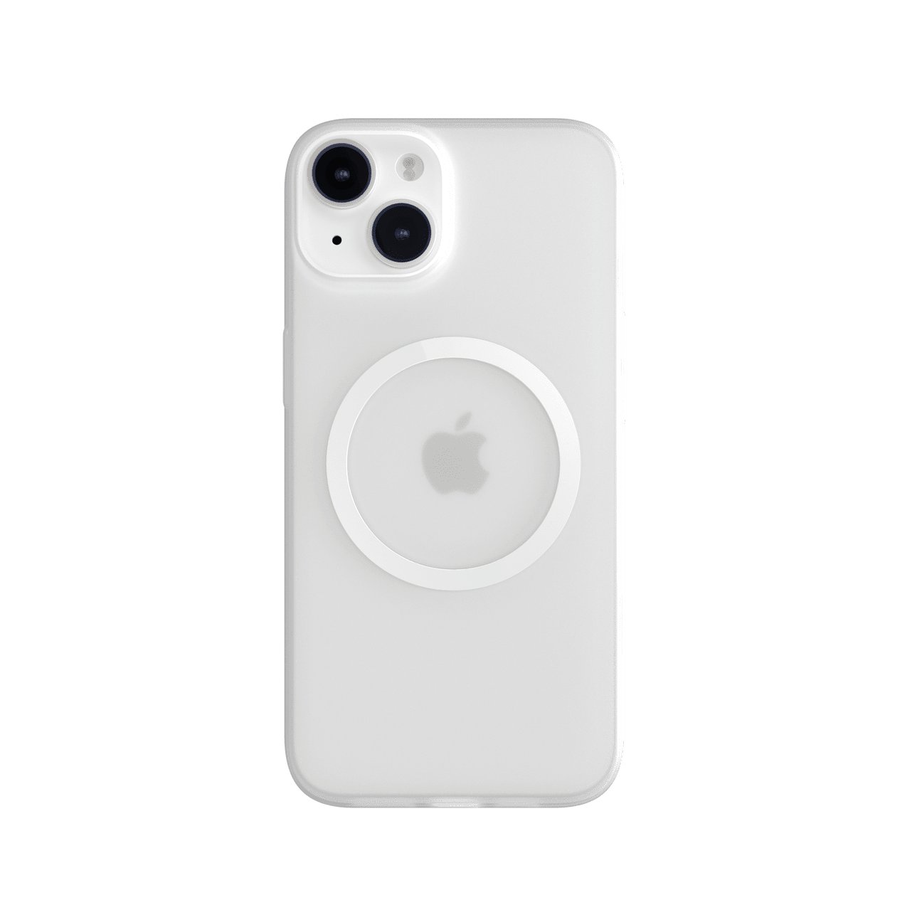 Estuche Transparente SwitchEasy Slim Gravity M Ultra Magnetic 2022 Apple iPhone 14 Plus Color Blanco / Transparente