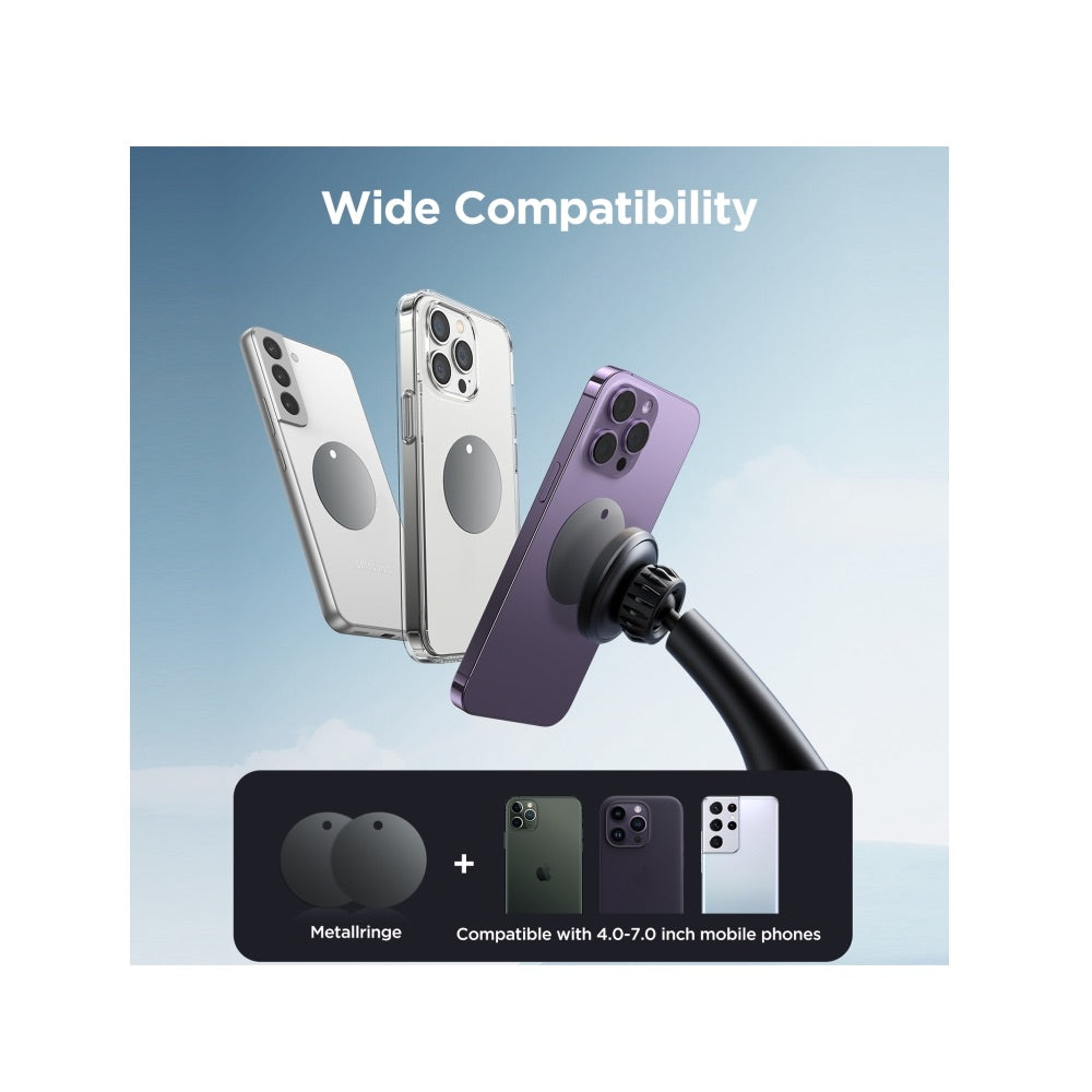 Accesorio JoyRoom Holder Jr-zs356 Magnetic Car Phone Mount (windshield) Color Negro — foto 8