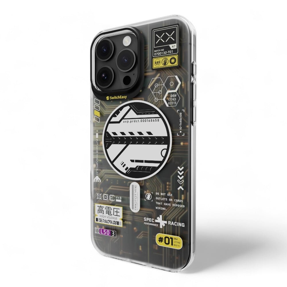 Estuche SwitchEasy Artist iPhone 16 Pro Artist M 3d Patterned Shockproof Case Cyber Color Multicolor — foto 2