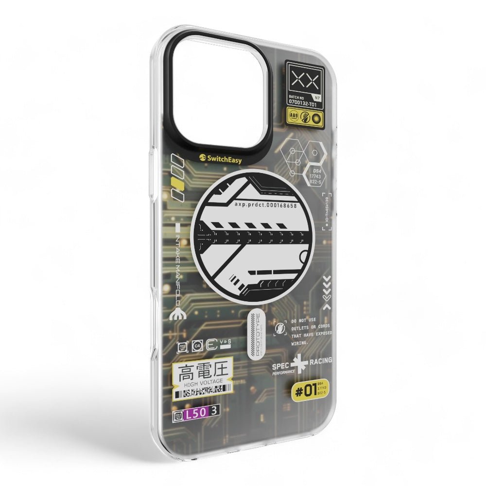 Estuche SwitchEasy Artist iPhone 16 Pro Artist M 3d Patterned Shockproof Case Cyber Color Multicolor — foto 3