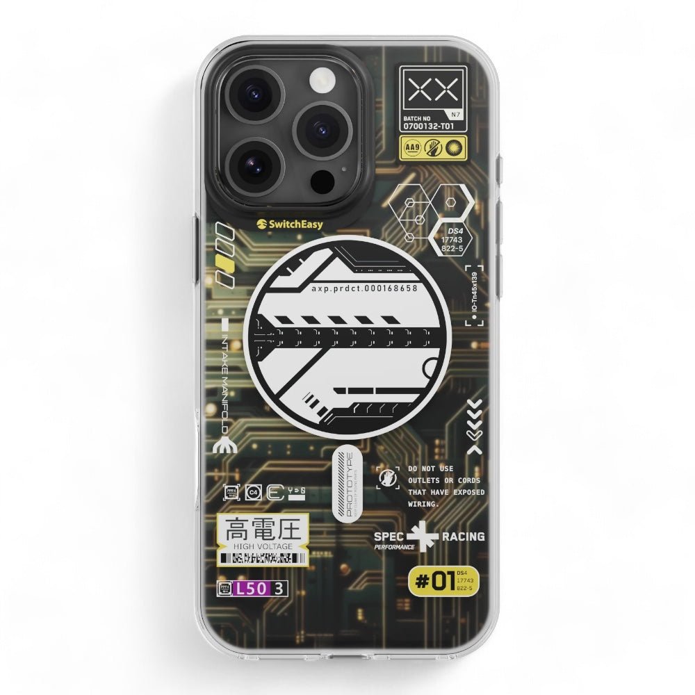 Estuche SwitchEasy Artist iPhone 16 Pro Artist M 3d Patterned Shockproof Case Cyber Color Multicolor