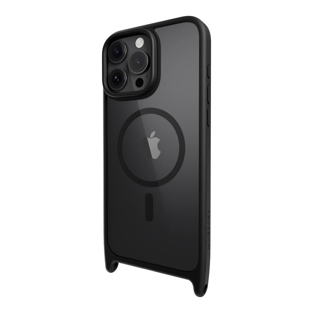 Estuche MagEasy Skin iPhone 16 Pro Roam M Shockproof Protective Case With Lanyard For 2024 iPhone 3 Lenses Color Negro — foto 2