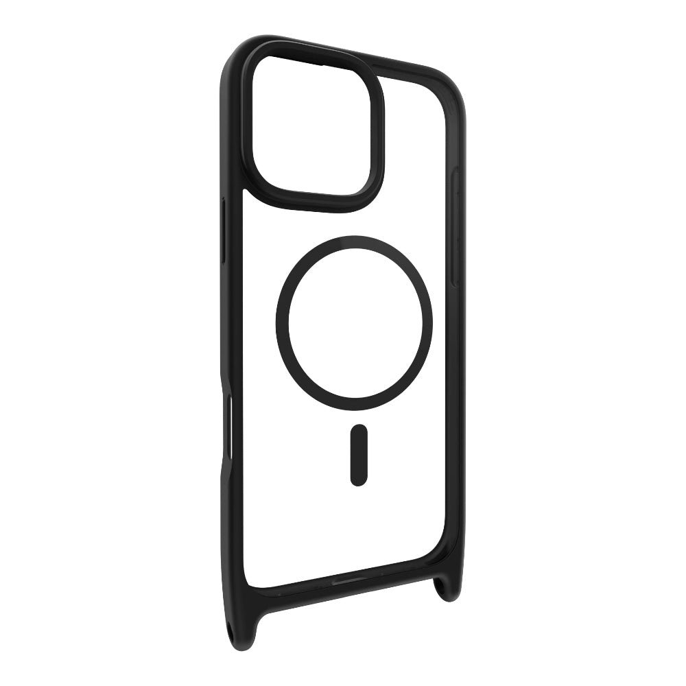 Estuche MagEasy Skin iPhone 16 Pro Roam M Shockproof Protective Case With Lanyard For 2024 iPhone 3 Lenses Color Negro — foto 3