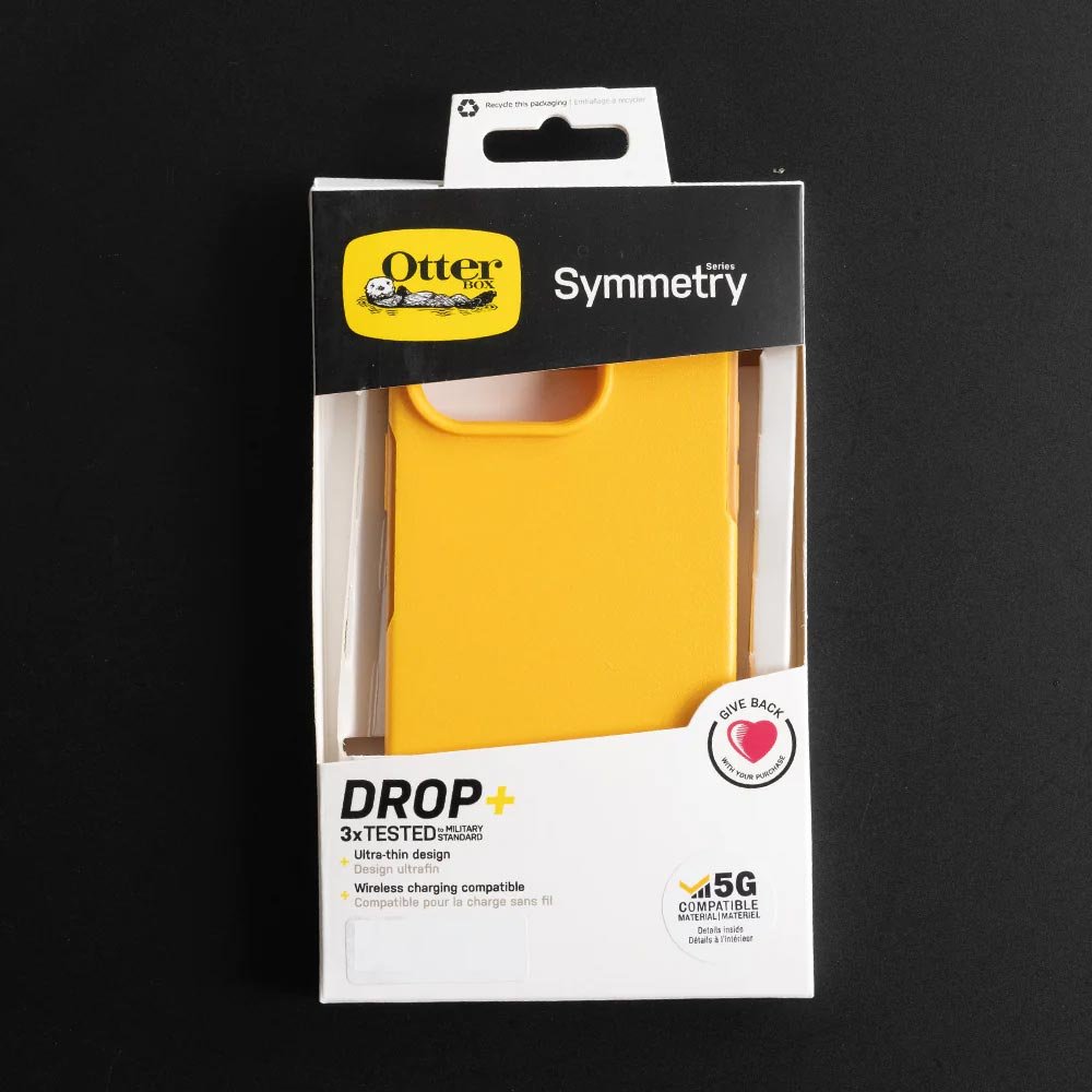 Estuche Clásico OtterBox Symmetry Apple iPhone 13 Pro Max Color Amarillo
