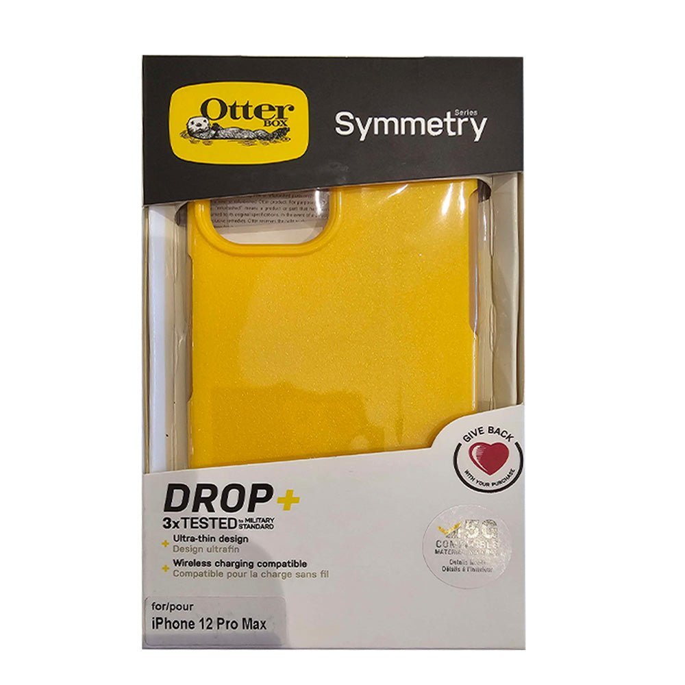 Estuche Clásico OtterBox Symmetry Apple iPhone 12 Pro Max Color Amarillo