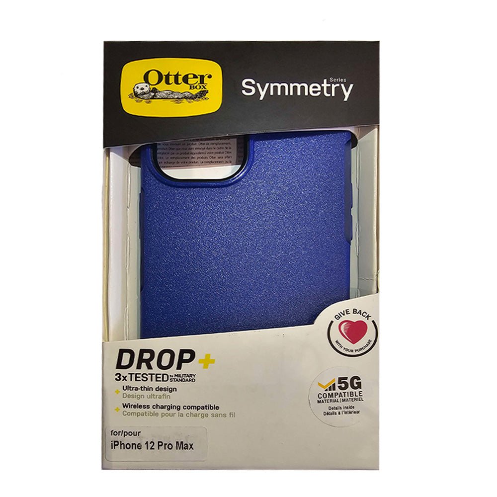 Estuche Clásico OtterBox Symmetry Apple iPhone 12 Pro Max Color Azul