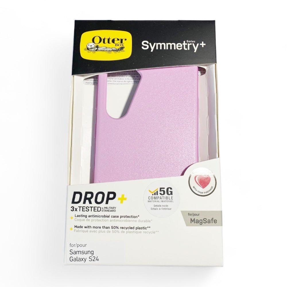 Estuche OtterBox Symmetry MagSafe Samsung S24 Color Rosado