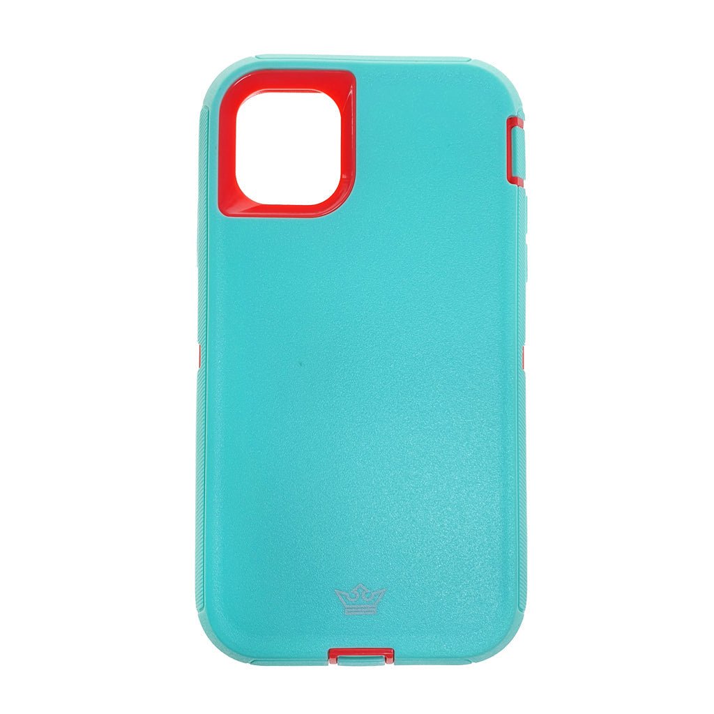 Case El Rey Defender | iPhone 11 Pro | Turquesa/rosado
