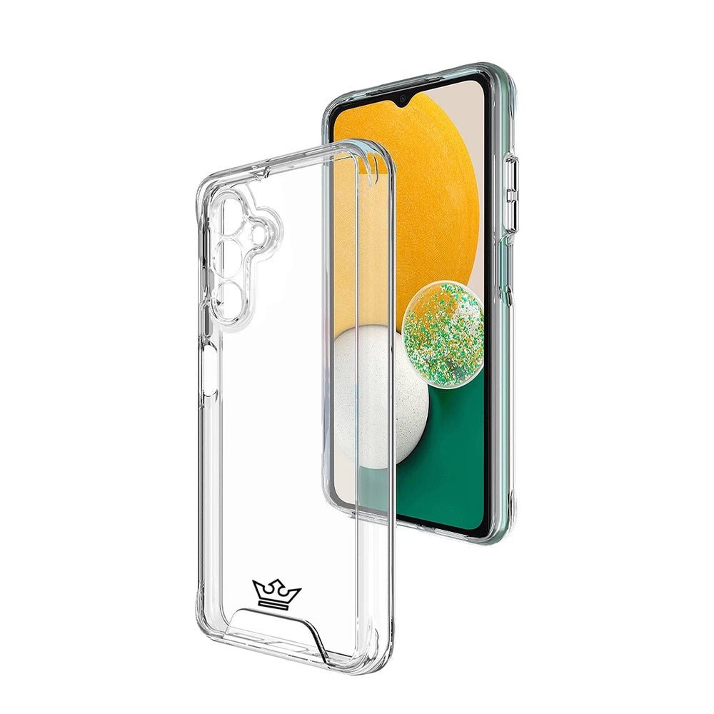Estuche el Rey Transparente Samsung A05s con Botones Gris Color Transparente
