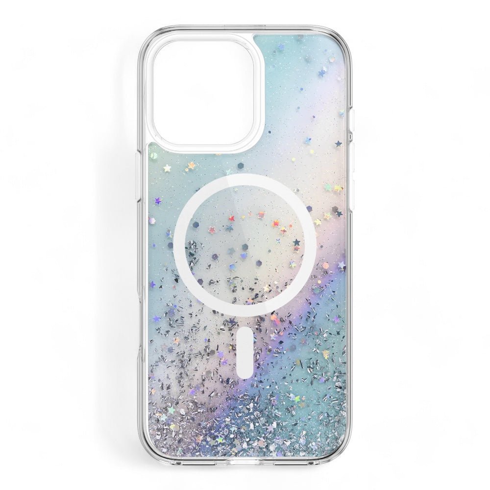 Estuche SwitchEasy Starfield iPhone 16 Pro Starfield M 3d Glitter Shockproof Case Galaxy Color Multicolor — foto 3