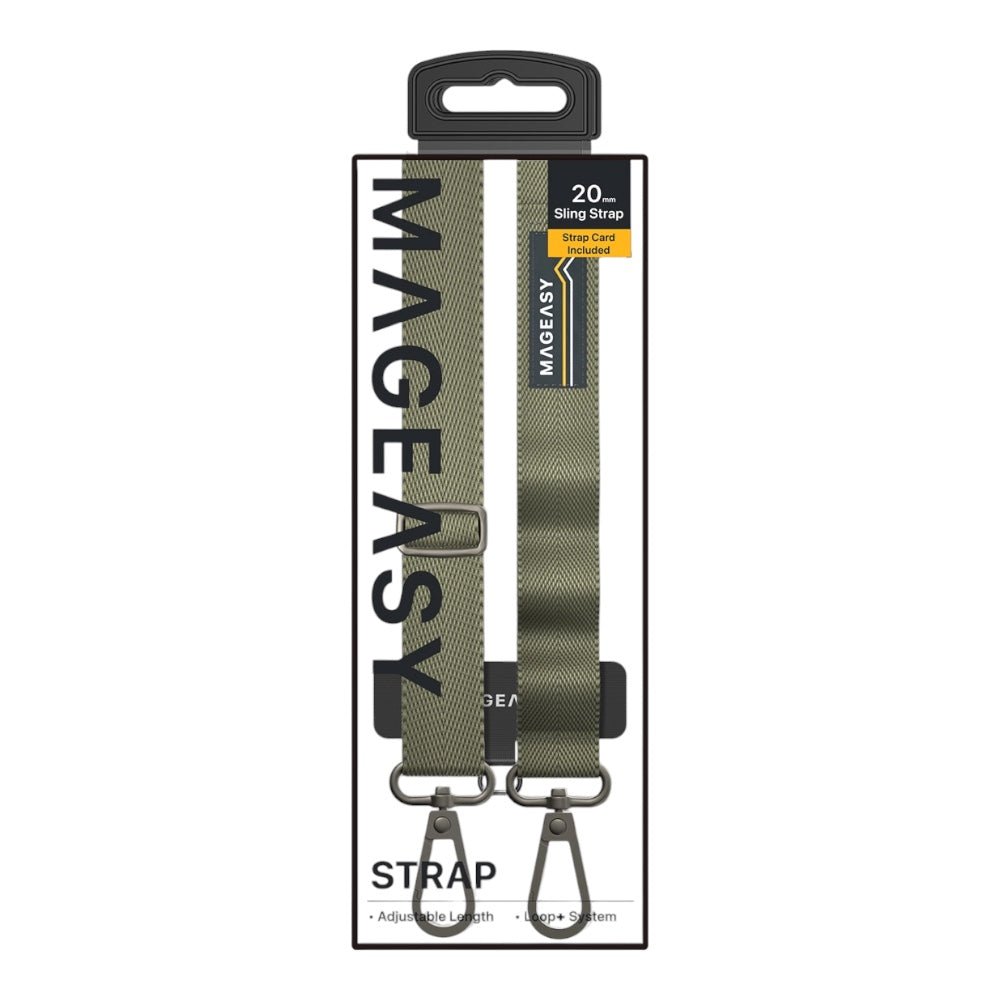 Accesorio MagEasy Strap 20 Mm para Cualquier Celular Color Verde Militar — foto 2