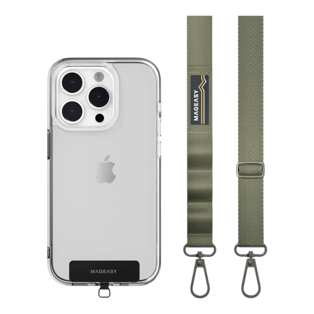 Accesorio MagEasy Strap 20 Mm para Cualquier Celular Color Verde Militar — foto 3