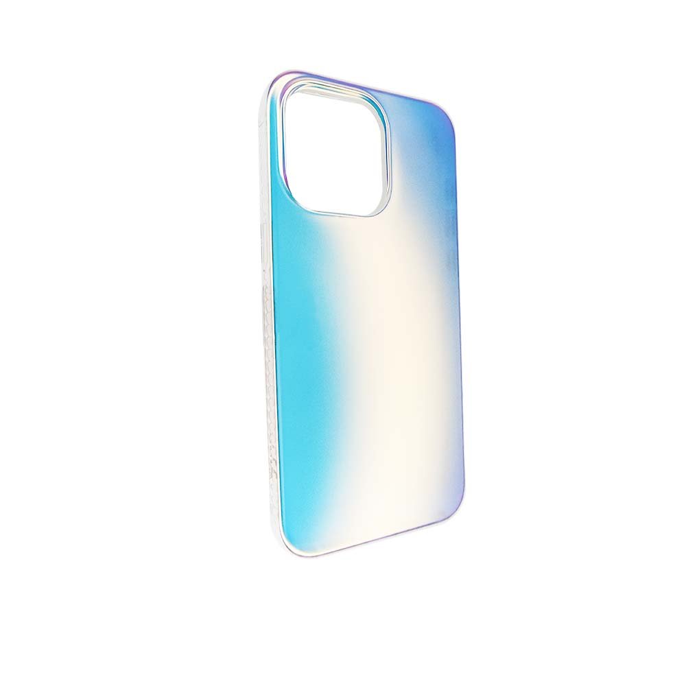 Estuche El Rey Cosmos iPhone 15 Plus Tornasol Liso Color Multicolor