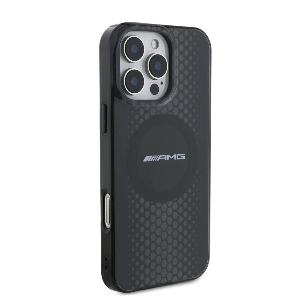 Amg Hc MagSafe Double Layer Transparent Graphics Black iPhone 16 Pro Max — foto 3