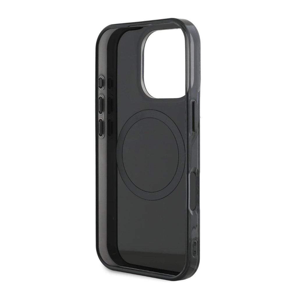 Amg Hc MagSafe Double Layer Transparent Graphics Black iPhone 16 Pro Max — foto 4