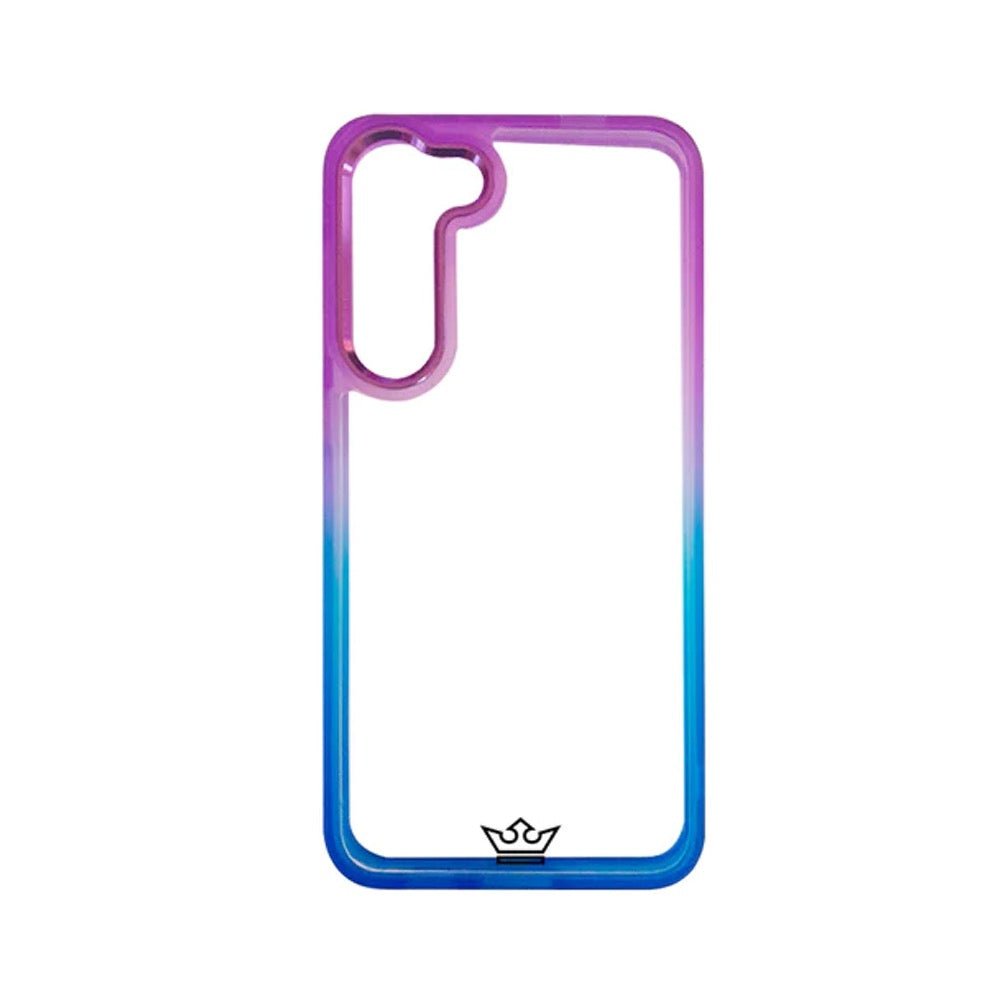 Estuche Clásico El Rey Degrade para Samsung S23 - Morado/Azul