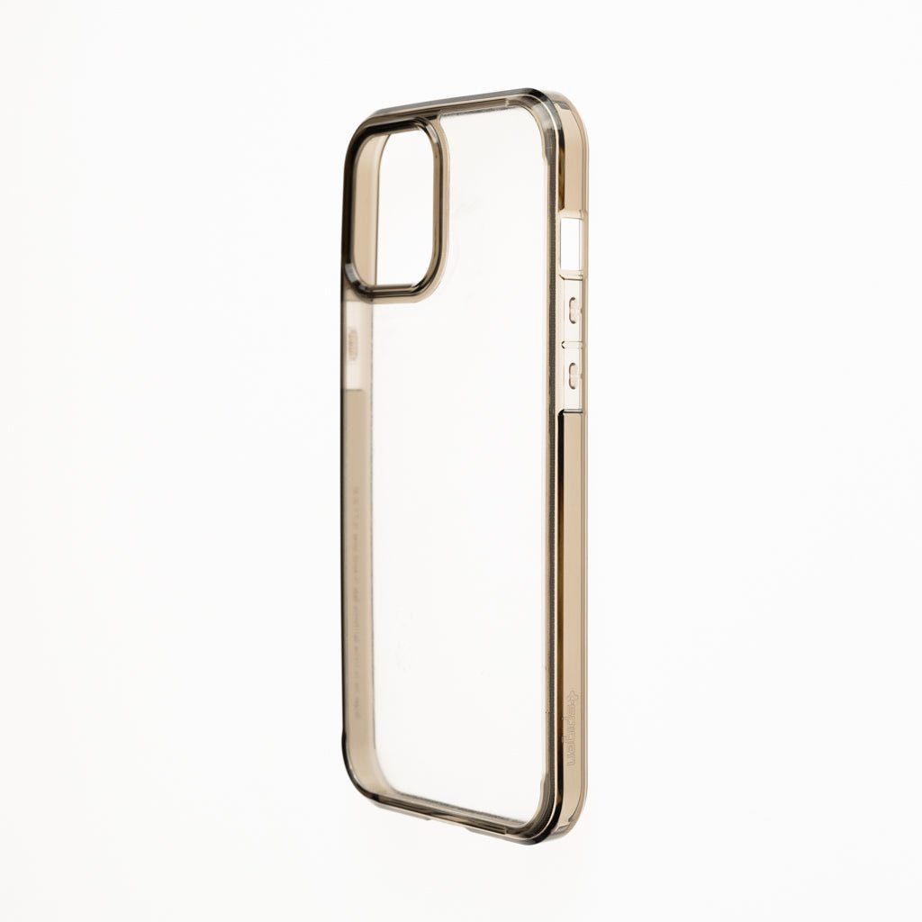 Estuche Clásico Spigen Transparente Marco Apple iPhone 13 Pro Color Gris / Transparente — foto 2
