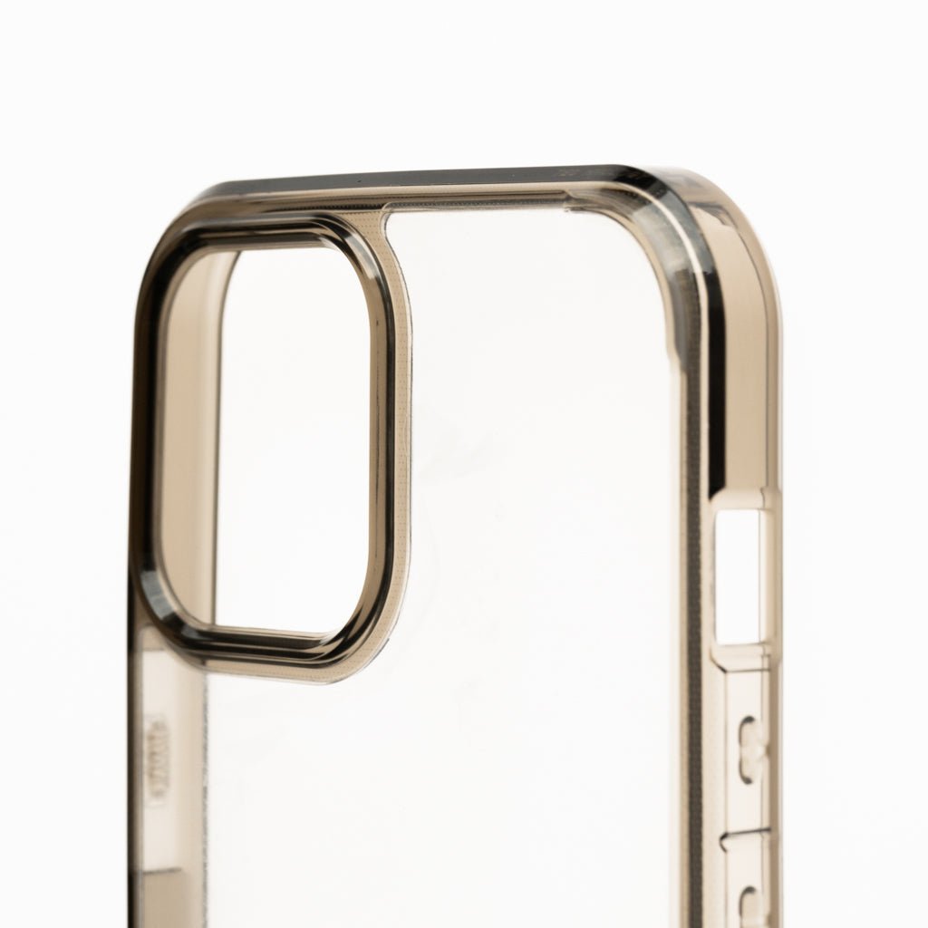 Estuche Clásico Spigen Transparente Marco Apple iPhone 13 Pro Color Gris / Transparente — foto 4