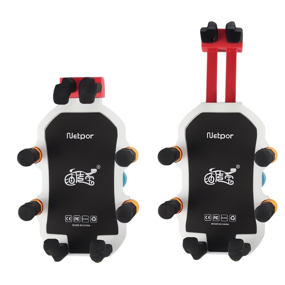 Accesorio Generico Holder para Moto Antivibracion Ajustable Color Negro — foto 4