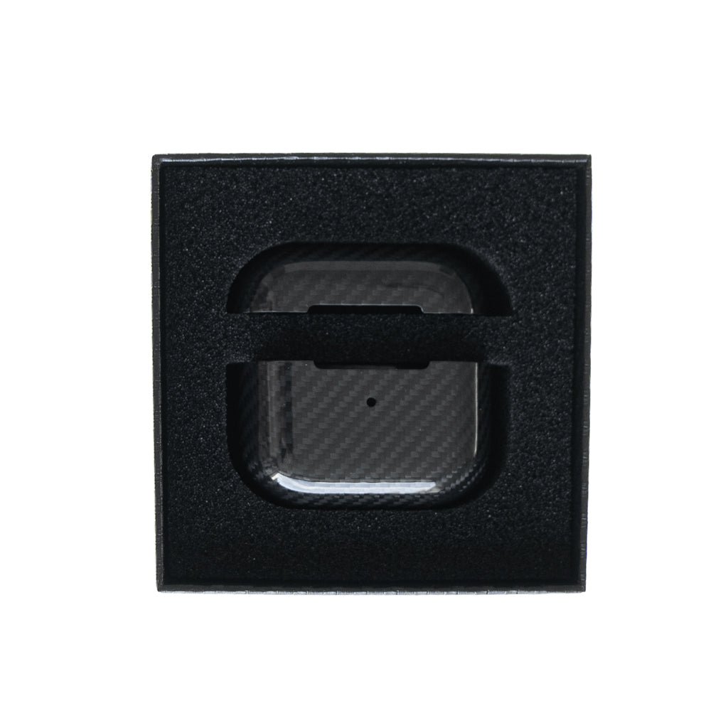 Estuche Clásico El Rey Fibra Carbon Apple AirPods Gen 3 Color Fibra Carbon Negro