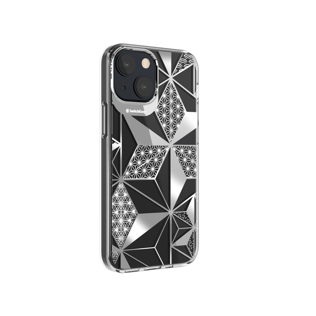 Estuche Clásico SwitchEasy Artist Double In Mold Decoration Apple iPhone 13 Color Asanoha — foto 2
