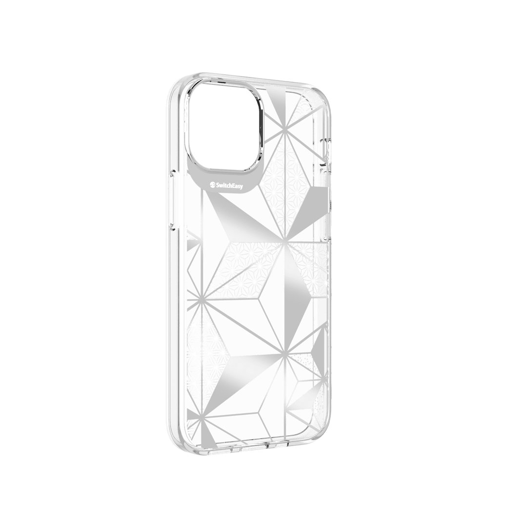 Estuche Clásico SwitchEasy Artist Double In Mold Decoration Apple iPhone 13 Color Asanoha — foto 4