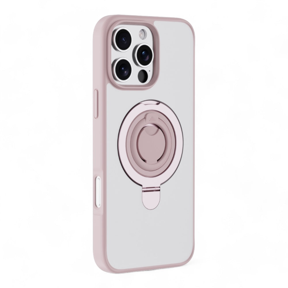 Estuche Devia MagSafe iPhone 16 Pro Fucsia · Delight With Bracket — foto 5