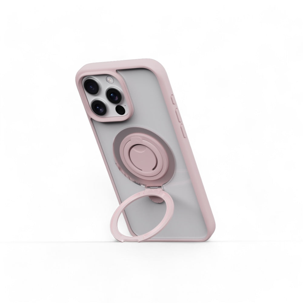 Estuche Devia MagSafe iPhone 16 Pro Fucsia · Delight With Bracket — foto 7