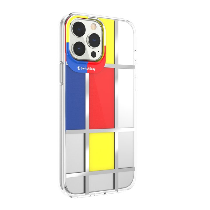 Estuche Clásico SwitchEasy Artist Apple iPhone 13 Pro Color Mondrian — foto 2