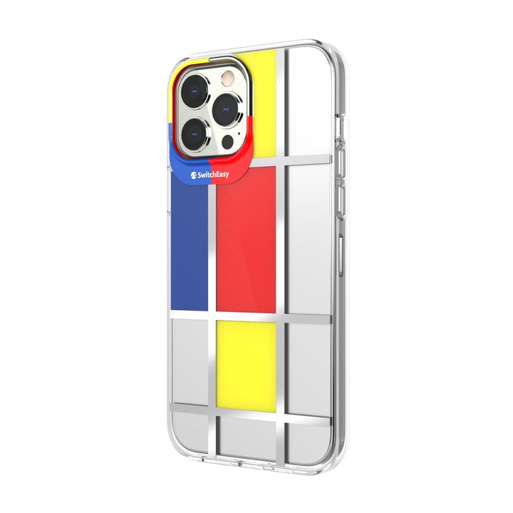 Estuche Clásico SwitchEasy Artist Apple iPhone 13 Pro Color Mondrian — foto 3