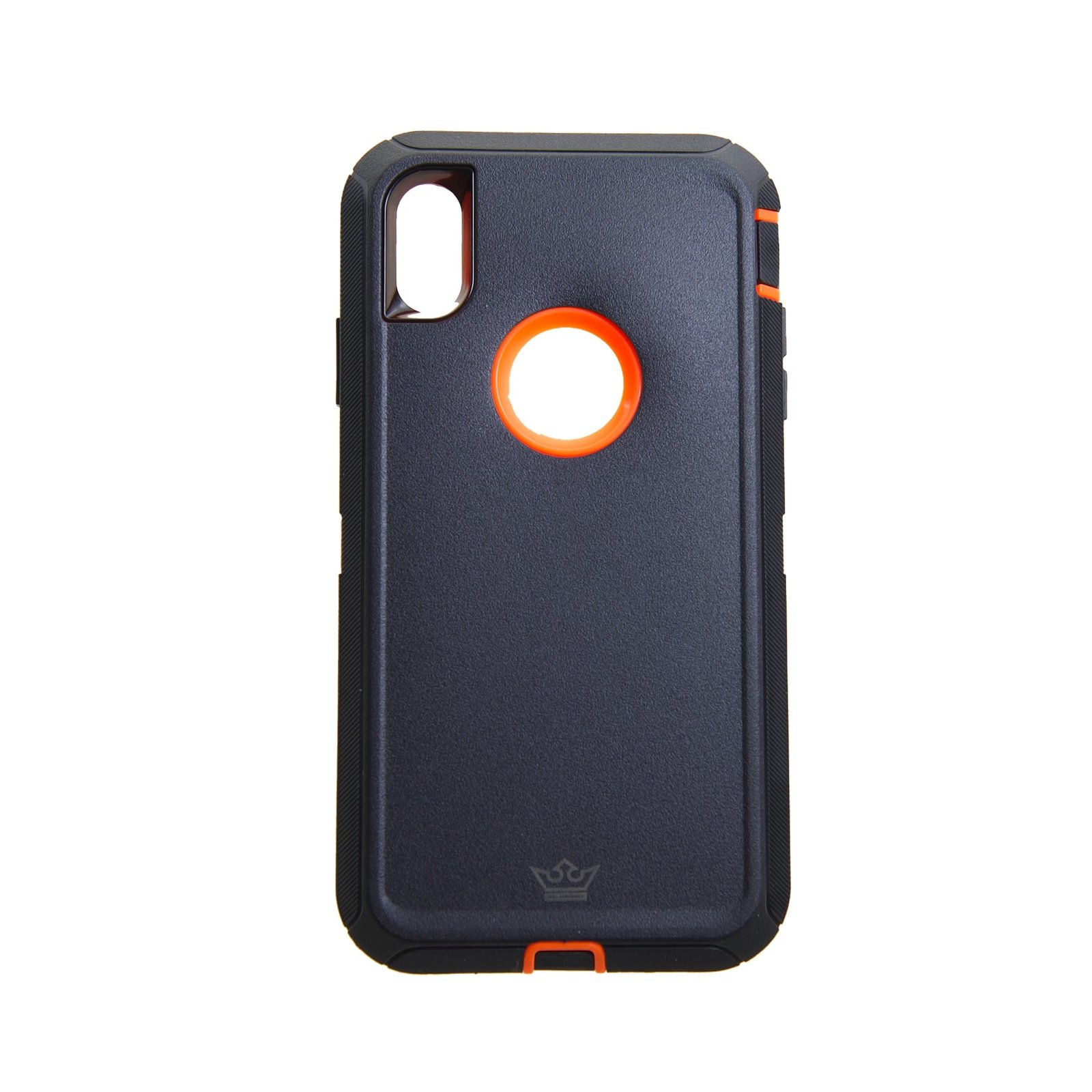 Case el Rey Defender | iPhone XS Max | Negro / Naranja