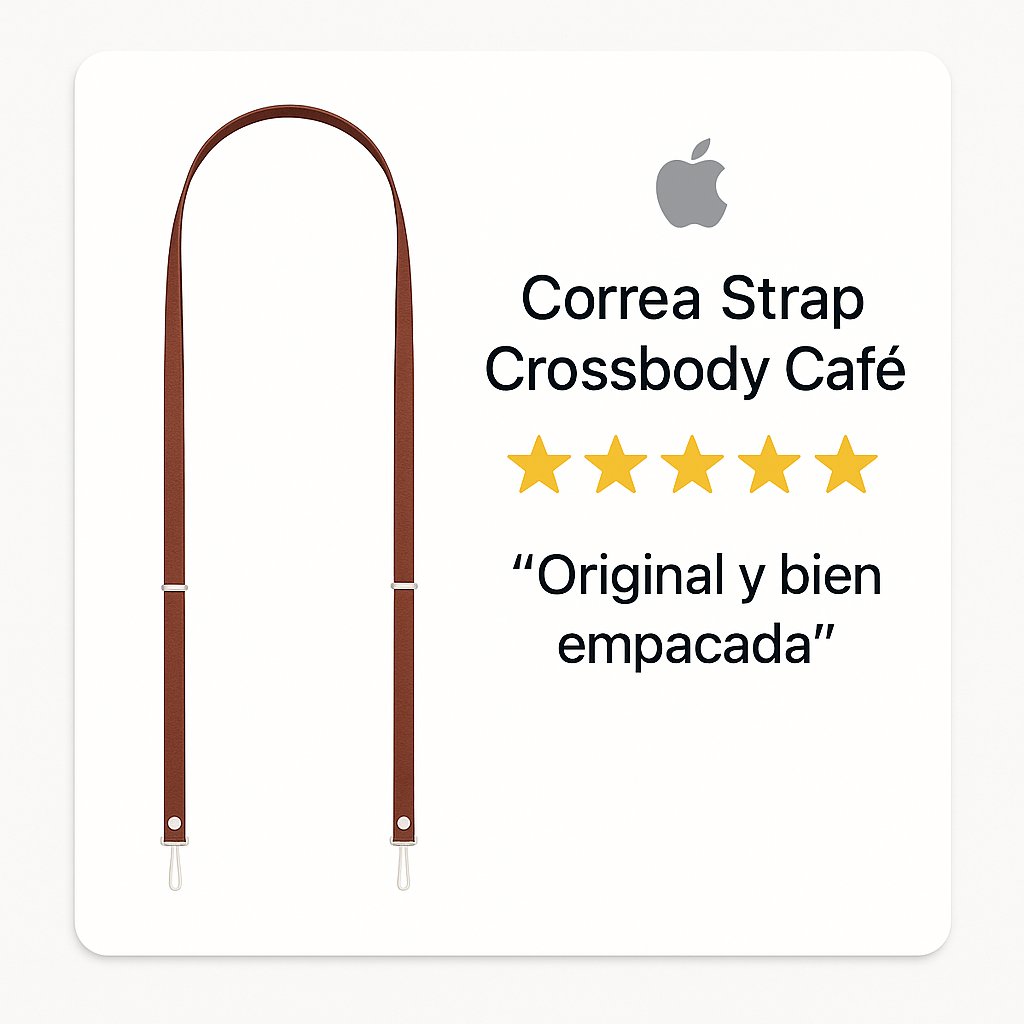 Accesorio Apple Correa Strap Crossbody Cafe — foto 7