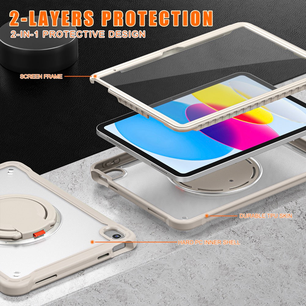 Estuche Popeye B Series Modelo iPad 10 Th Color Beige sin Strap — foto 5