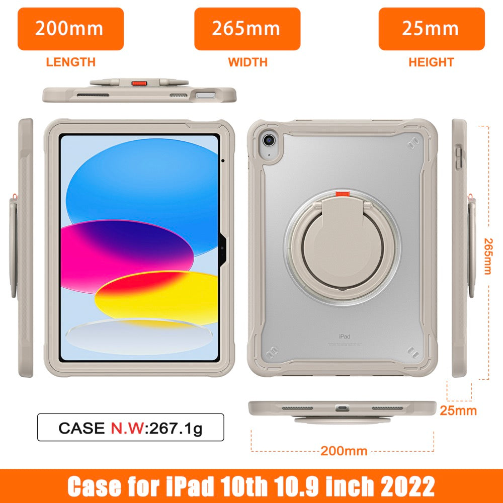 Estuche Popeye B Series Modelo iPad 10 Th Color Beige sin Strap — foto 7