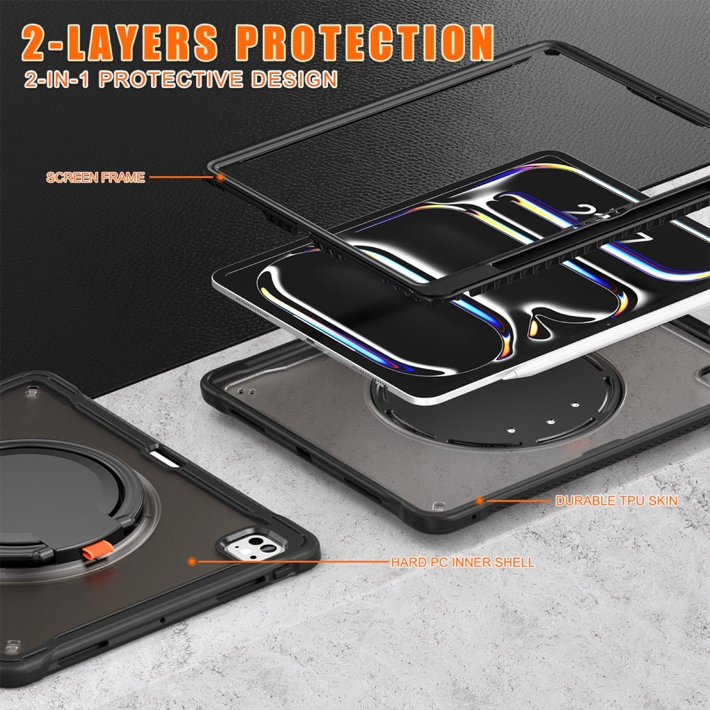 Estuche Popeye B Series Modelo iPad Pro 13 2024 Color Negro sin Strap — foto 4