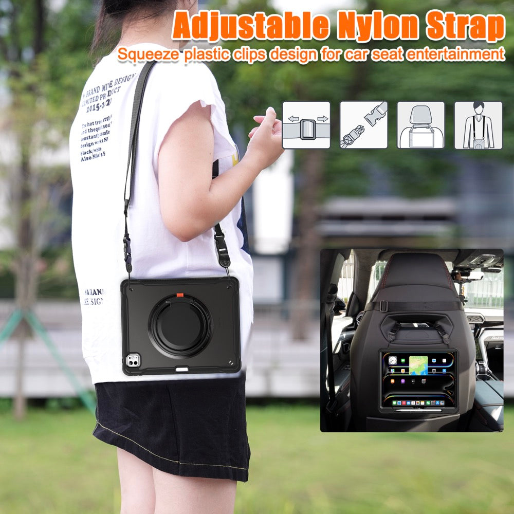 Estuche Popeye B Series Modelo iPad Pro 13 2024 Color Negro sin Strap — foto 6