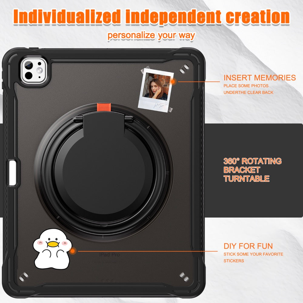 Estuche Popeye B Series Modelo iPad Pro 13 2024 Color Negro sin Strap — foto 8