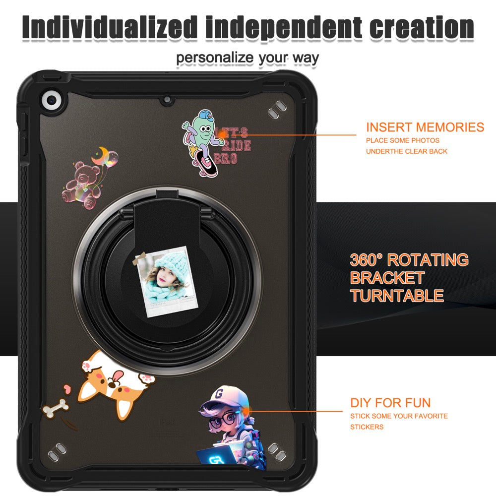 Estuche Popeye B Series Modelo iPad 10.2 Color Negro sin Strap — foto 5