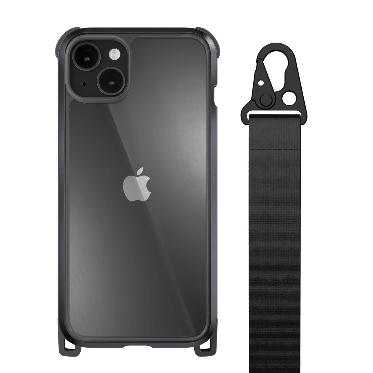 Estuche Straps SwitchEasy Odyssey Rugged para iPhone 14 Plus - Negro — foto 2