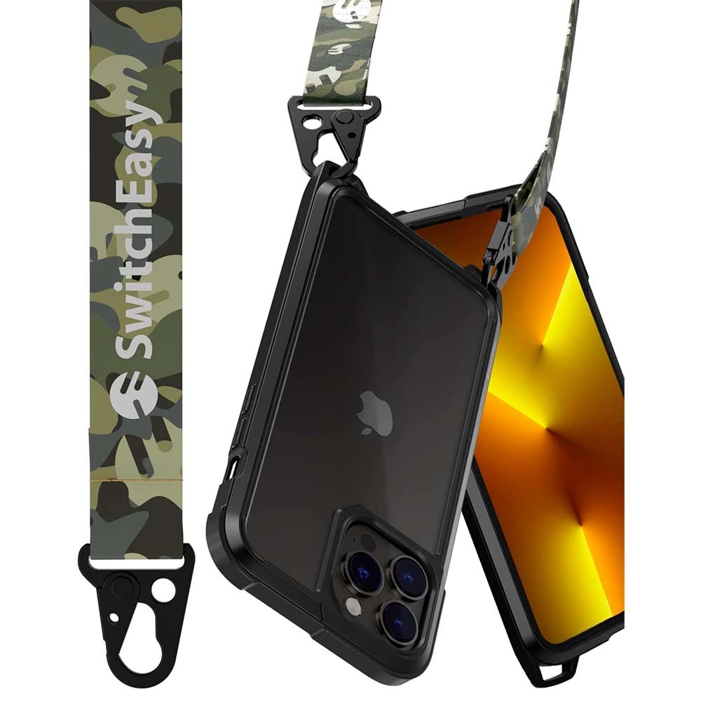 Estuche Clásico SwitchEasy Odyssey Apple iPhone 13 Pro Color Verde Militar — foto 3