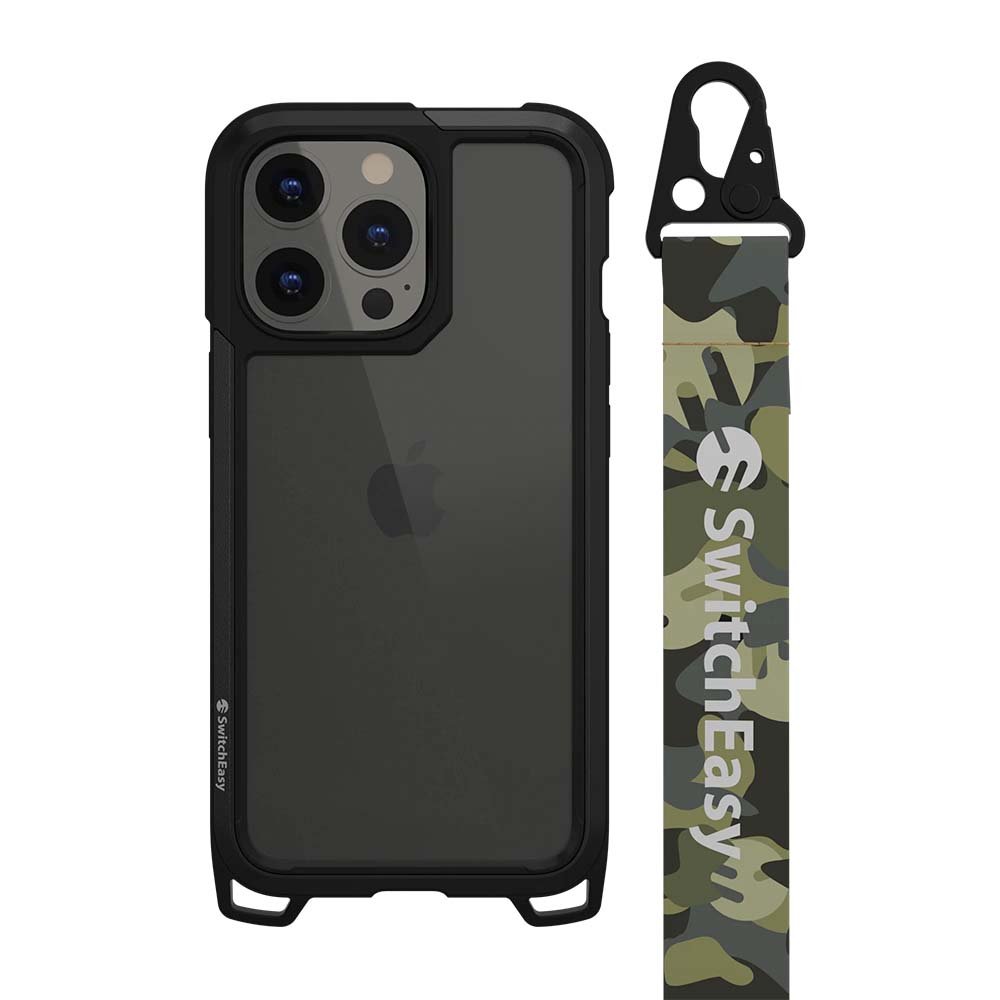 Estuche Clásico SwitchEasy Odyssey Apple iPhone 13 Pro Color Verde Militar
