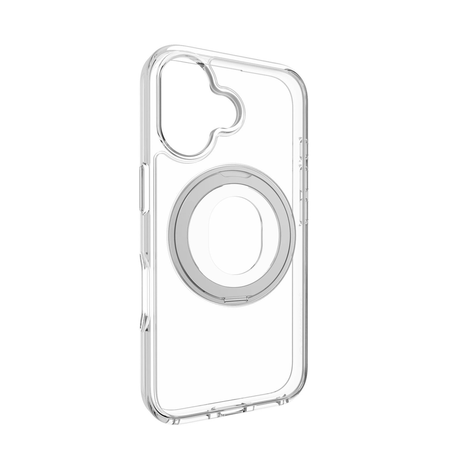 Estuche SwitchEasy Magstand iPhone 16 Plus Magstand 360 M Rotating Ring Protective Case Color Transparente — foto 3