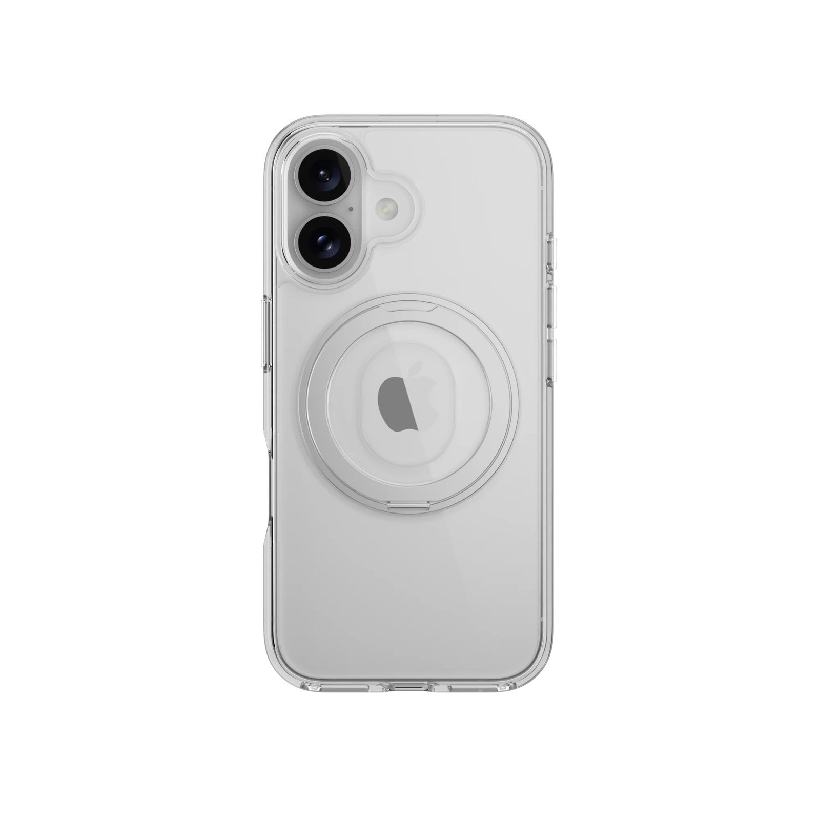Estuche SwitchEasy Magstand iPhone 16 Plus Magstand 360 M Rotating Ring Protective Case Color Transparente