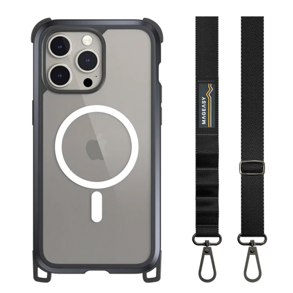 Estuche MagEasy Odyssey iPhone 15 Pro - Negro