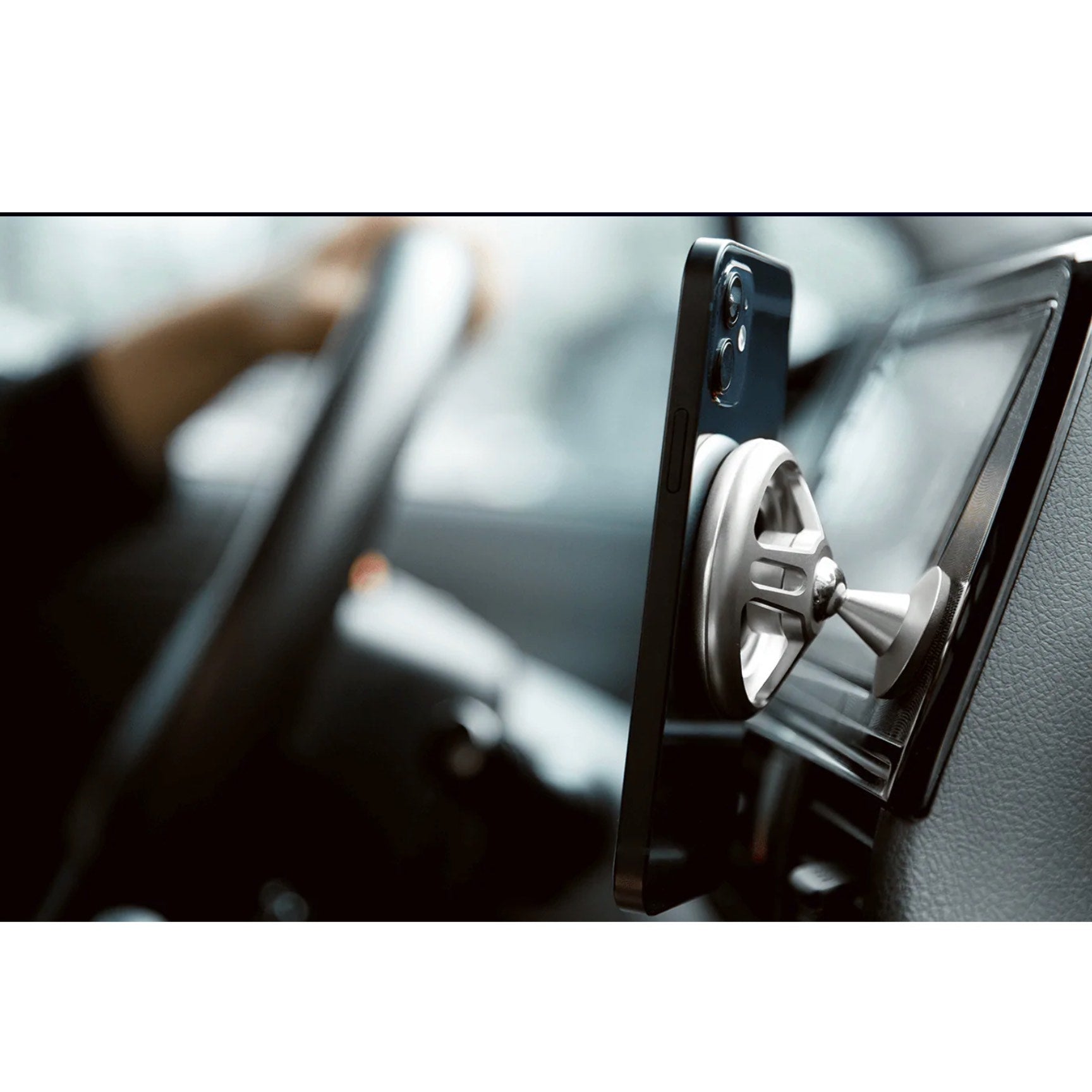 Accesorio SwitchEasy Carro Magmount Magnetic Backet para Color Negro — foto 5