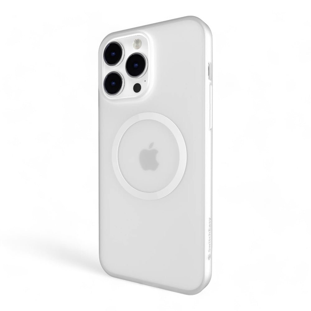 Estuche SwitchEasy Skin iPhone 14 Pro Max Gravity M Transparent White Color Transparente/blanco — foto 2