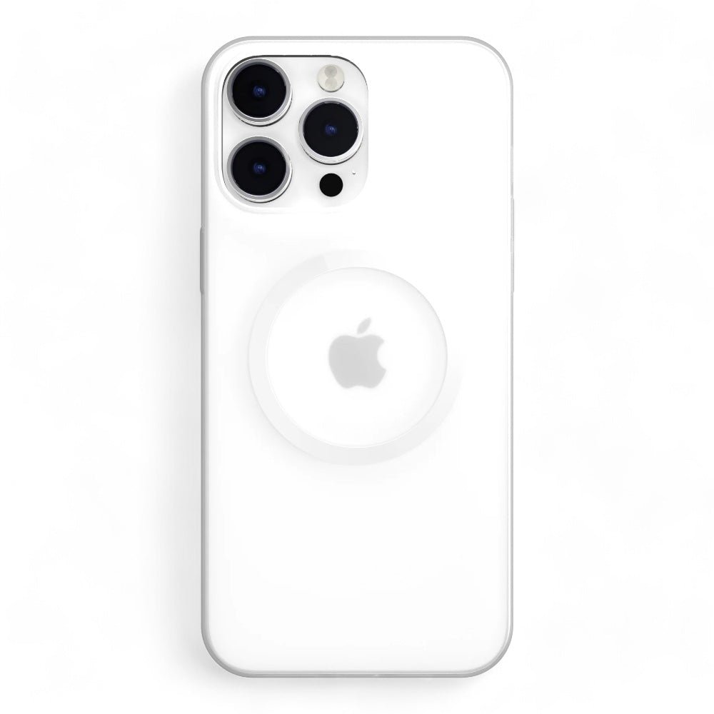 Estuche SwitchEasy Skin iPhone 14 Pro Max Gravity M Transparent White Color Transparente/blanco