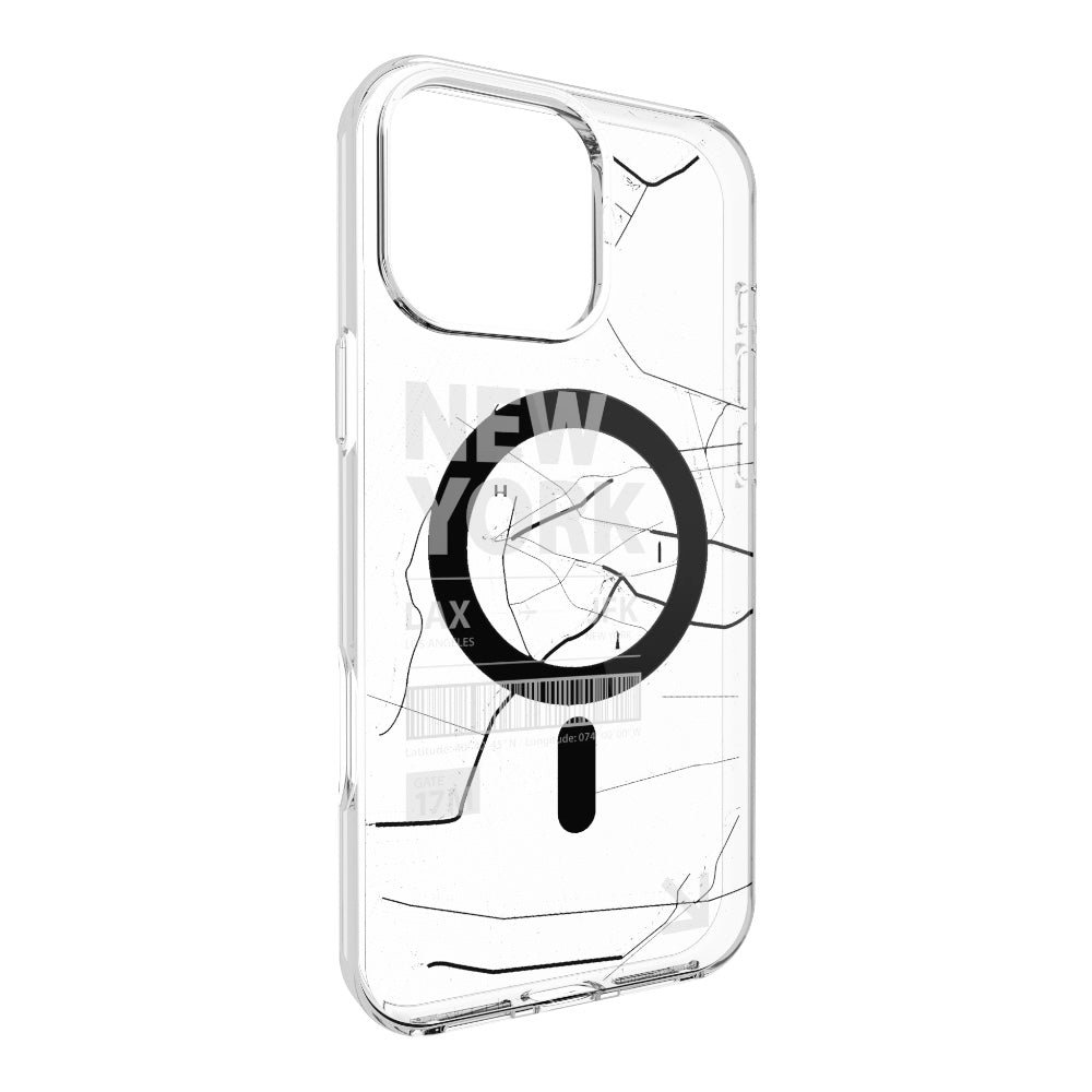 Estuche SwitchEasy Skin iPhone 16 Pro Urban M 3d Patterned Shockproof Case For 2024 iPhone 3 Lenses Nyc Color Multicolor — foto 3