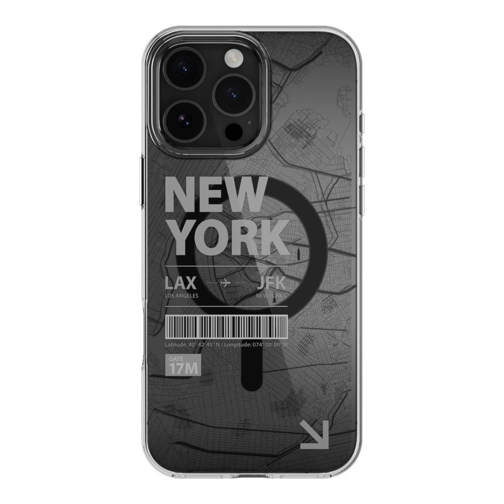 Estuche SwitchEasy Skin iPhone 16 Pro Urban M 3d Patterned Shockproof Case For 2024 iPhone 3 Lenses Nyc Color Multicolor